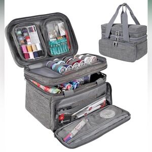 Large Sewing & Accessories Craft Carry-all Organizer (Bag Only), NWT